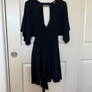 Black soft romper